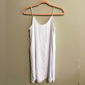 White mini shift dress. Brand Alya. Size XXS.